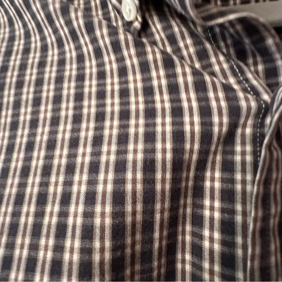 Ralph Lauren Men's Brown Plaid Shirt Size XL - Picture 7 of 11